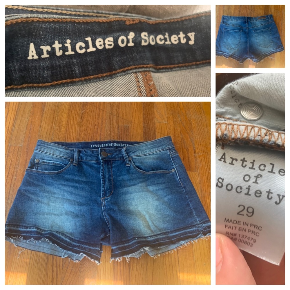 Article’s of Society Denim Shorts